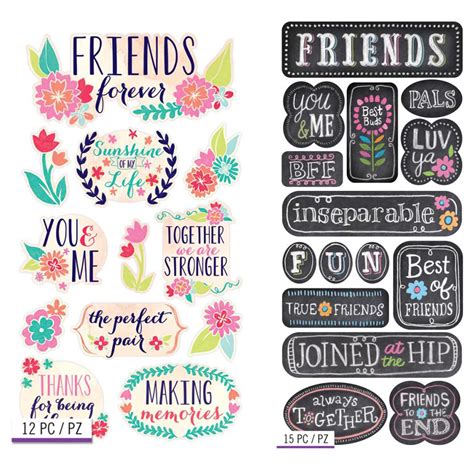 Friends Quotes For Scrapbooking