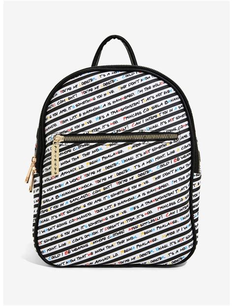 Friends Quotes Mini Backpack