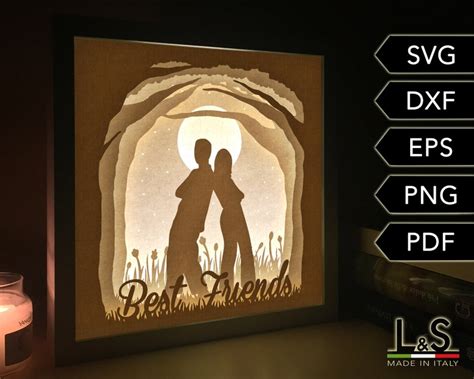 98+ Friends Shadow Box SVG Files, 3d Friends Shadow Box SVG 3d Sillhouette Template Multilayer. Best Friends Shadow Box SVG Files Friends Layered Shadow Box