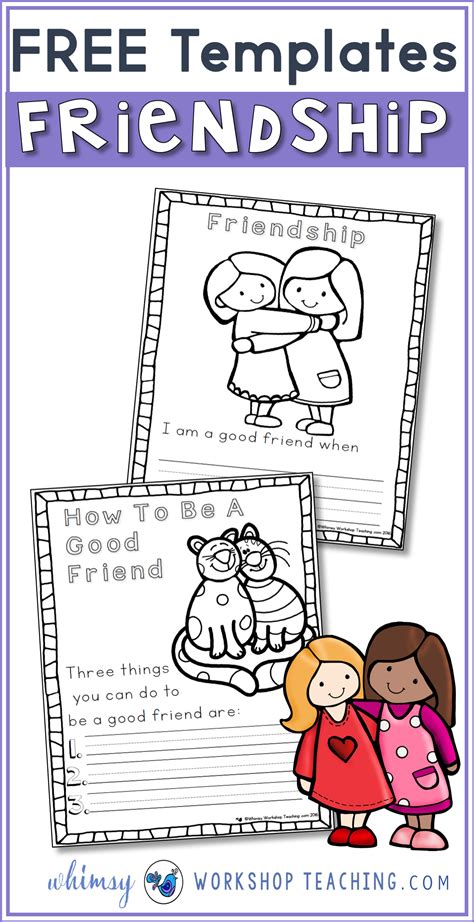 Friendship Worksheets Free Printable
