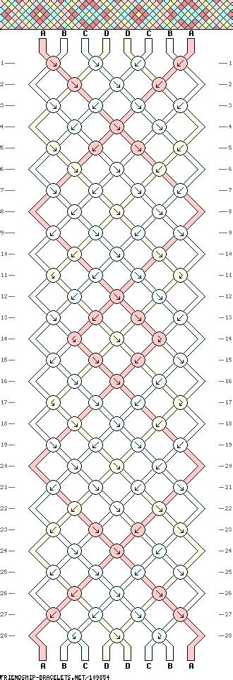 Friendship Bracelets Net Patterns