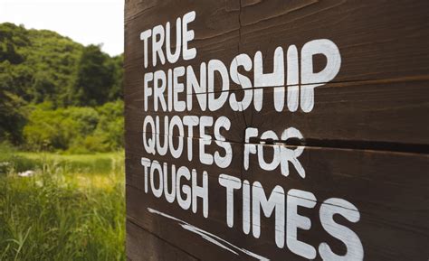 Friendship Is A Treasure In Hard Times