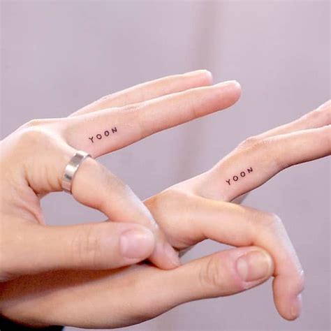 Friendship Matching Bestfriend Tattoos Small