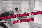 Frigidaire Upright Freezer Not Cooling