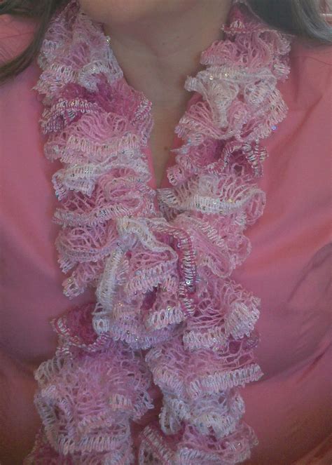 Frilly Scarf Crochet Pattern