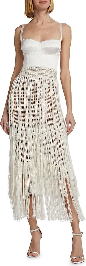 Fringe Crochet Dress