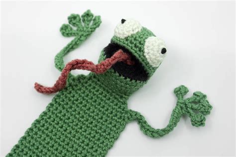 Frog Bookmark Crochet Pattern Free