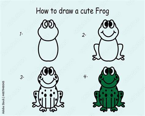 Frog Drawing Tutorials for Beginners
