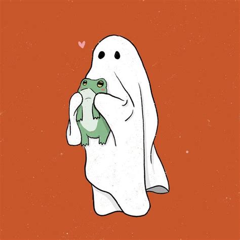 Eerie Frog Ghost Drawings