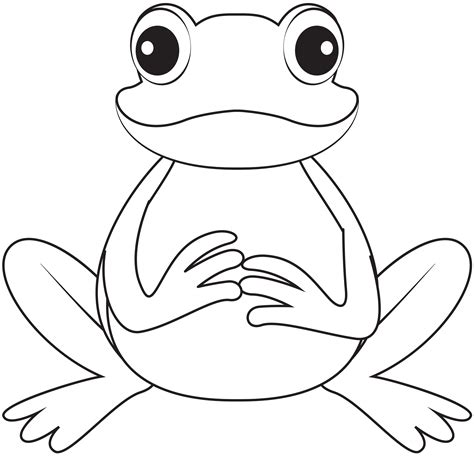Frog Printable Template