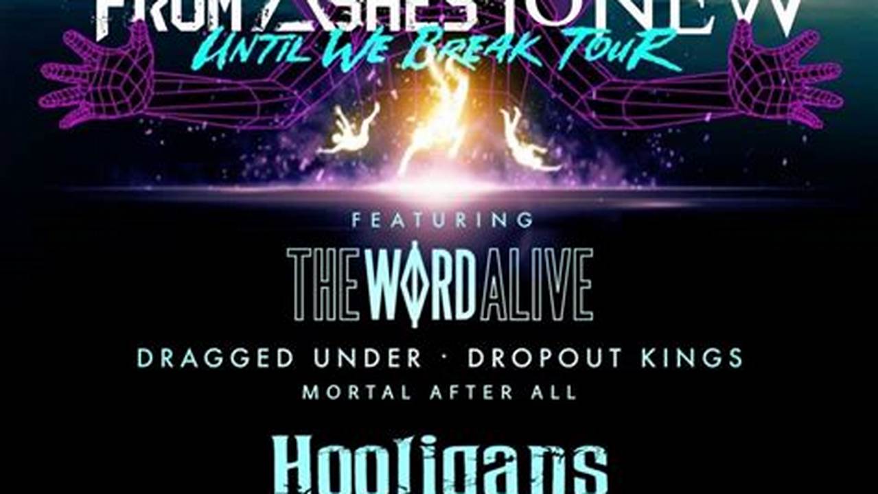 From Ashes To New Concert 2025