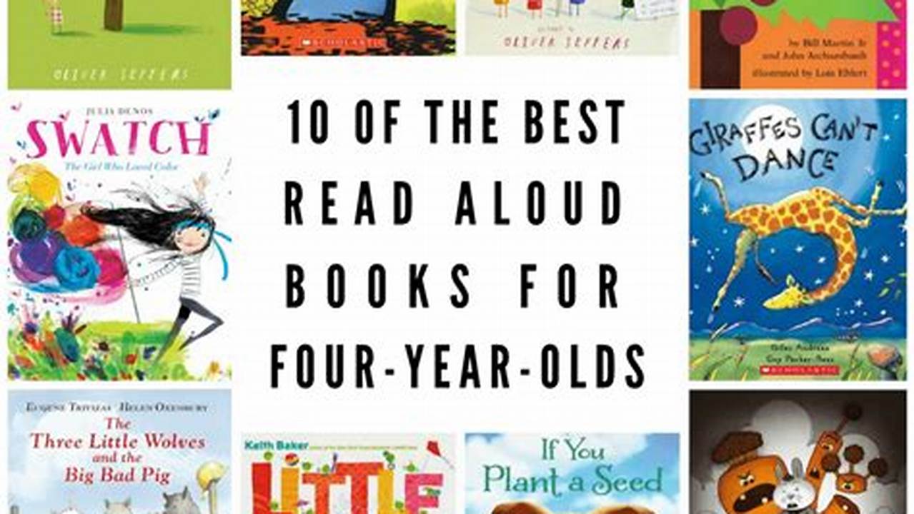 From Environmental Warriors To Celebrating Differences To Just Being Silly, These Are The 14 Best Books For 4 Year Olds To Have On Their., 2024