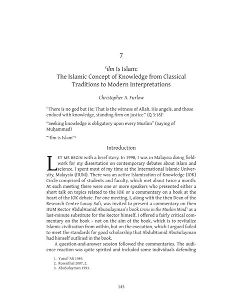 From Classical Studies to Modern Interpretations