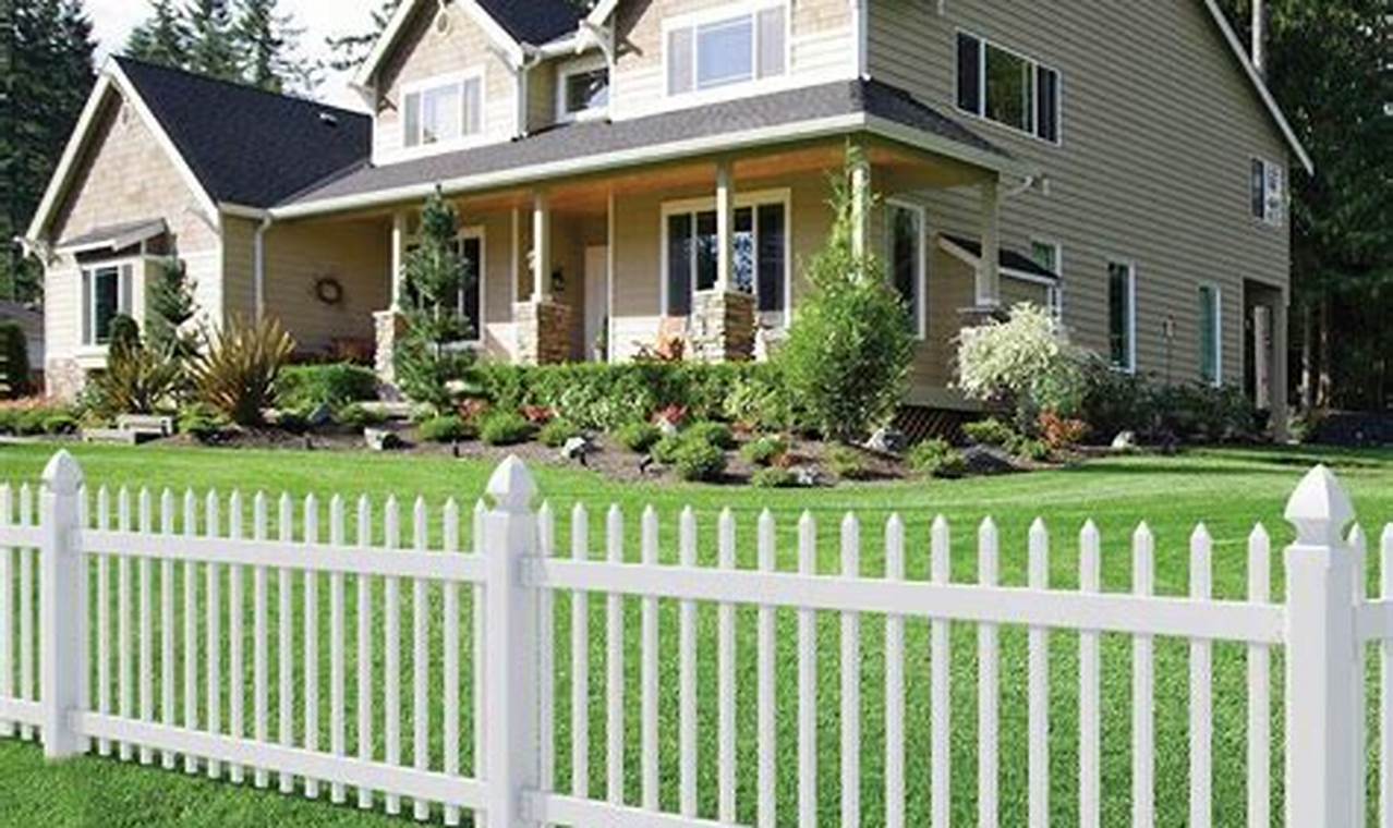 Front Yard Fences Ideas: Add Style and Privacy to Your Outdoor Space