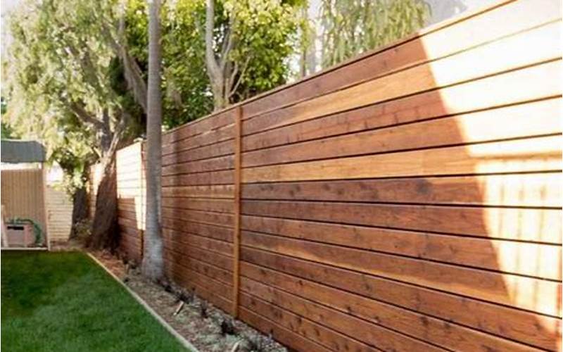 Front Yard Landscape Privacy Fence