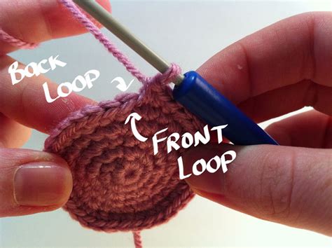 Front Loop Only Crochet
