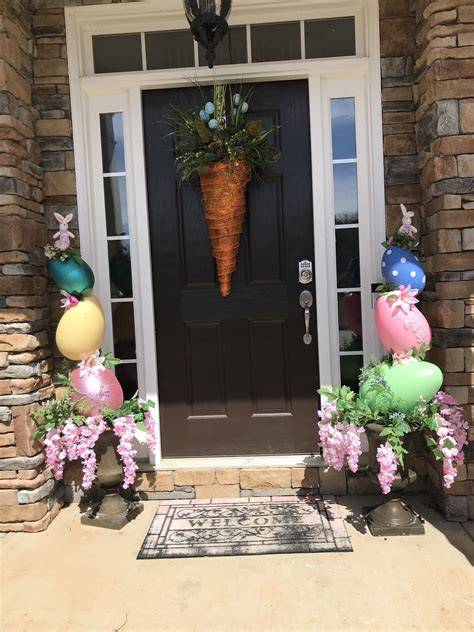 Front Porch Easter Decor