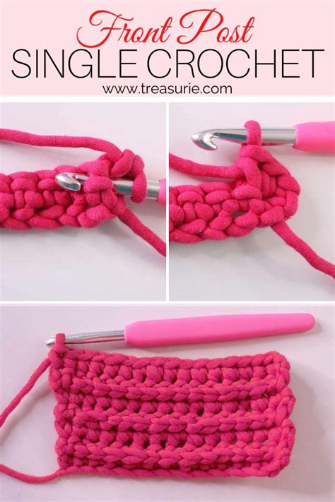 Front Post Single Crochet