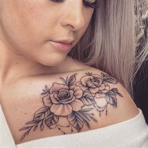 Front Shoulder Tattoos For Women