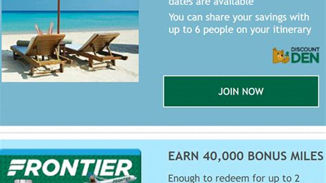 Frontier Promo Code January 2024 Discount Code