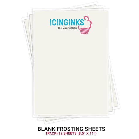 Frosting/Icing Sheets