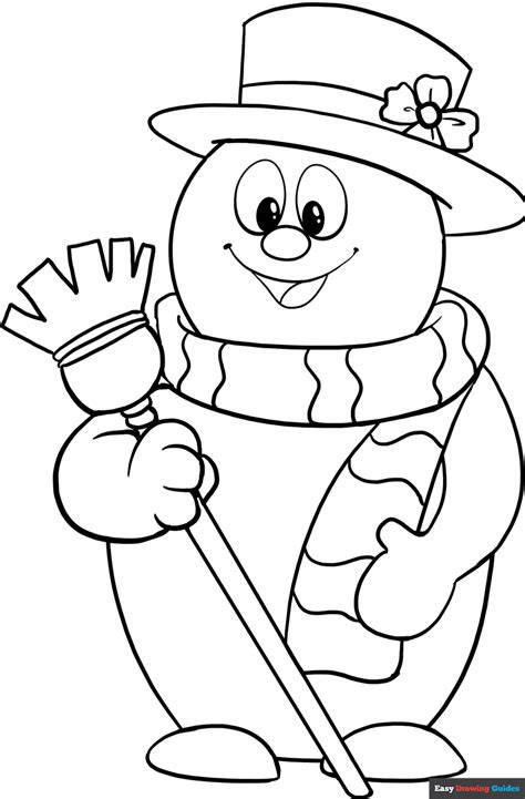 Frosty The Snowman Color Pages