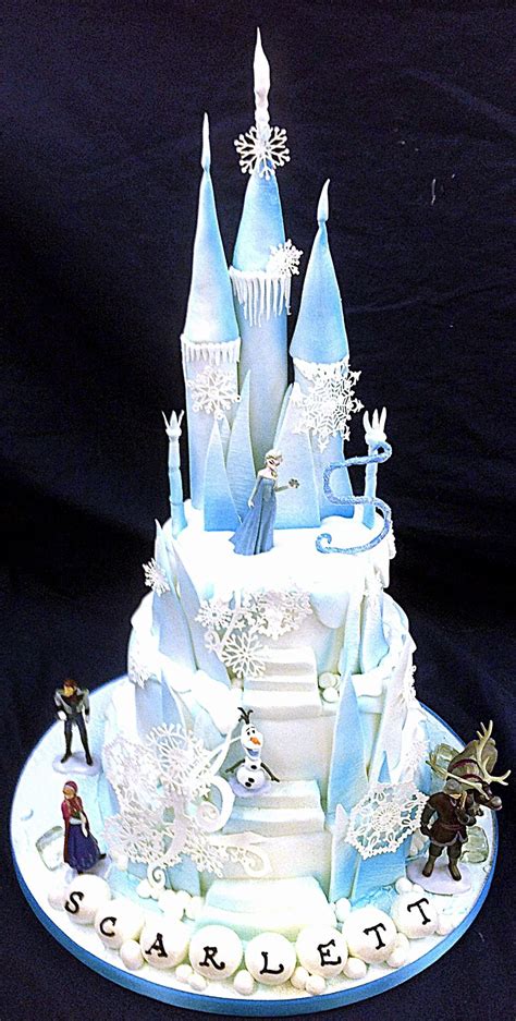 Elsa’s Ice Castle Frozen Cake Madam Mixalot