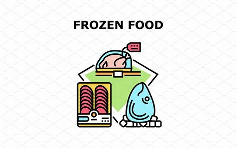 Frozen Food Cartoon