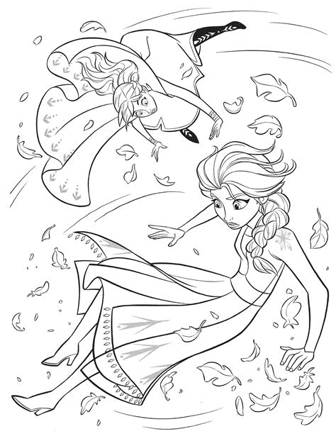 Frozen 2 Coloring Pages For Adults