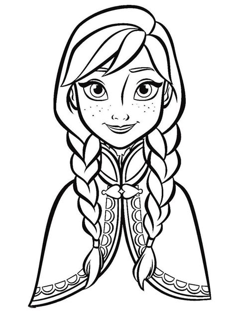 Frozen Anna Ausmalbilder