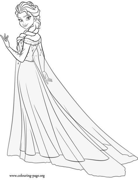 Frozen Fever Elsa Coloring Pages