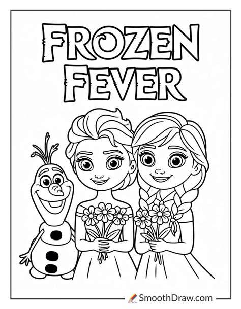 Frozen Fever Frozen 2 Coloring Pages