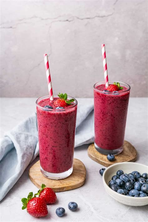 Frozen Fruit Smoothie Recipes