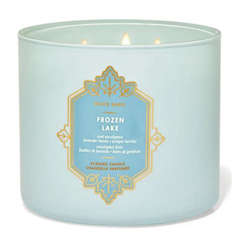 Frozen Lake Candle