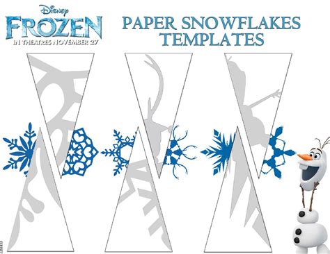 Frozen Snowflake Templates To Print