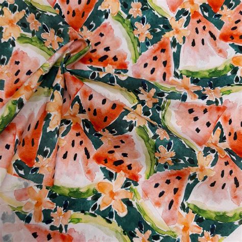 Fruit Printed Fabric