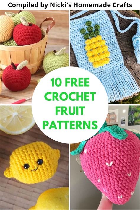 Fruit Crochet Patterns Free