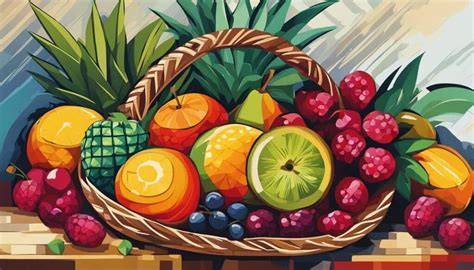 fruit garden drawing inspiration