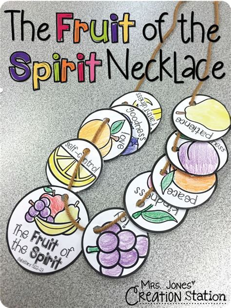 Fruit Of The Spirit Craft Printable