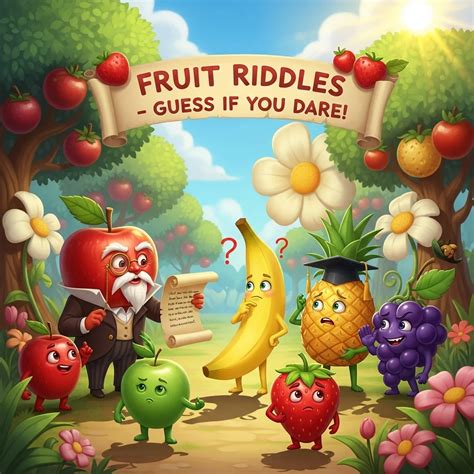Fruit Riddles With Answers For Adults