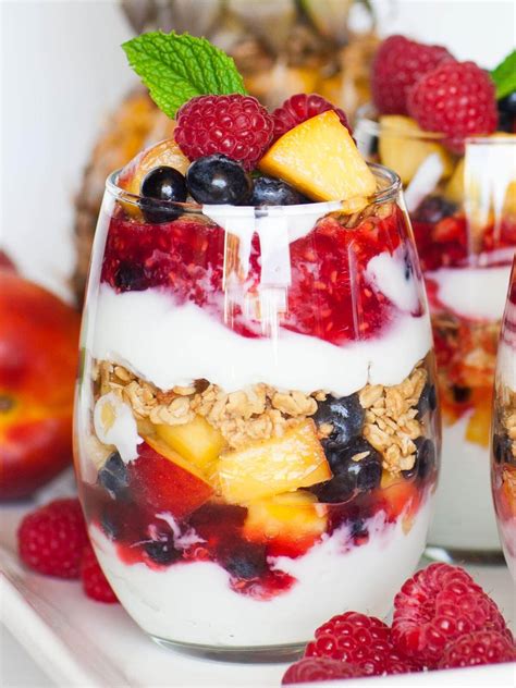 Fruit and Yogurt Parfaits