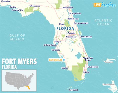 Ft Myers Florida Map