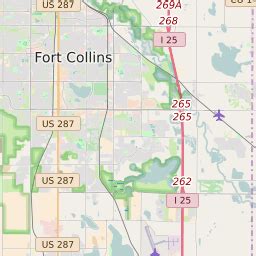Ft Collins Zip Code Map