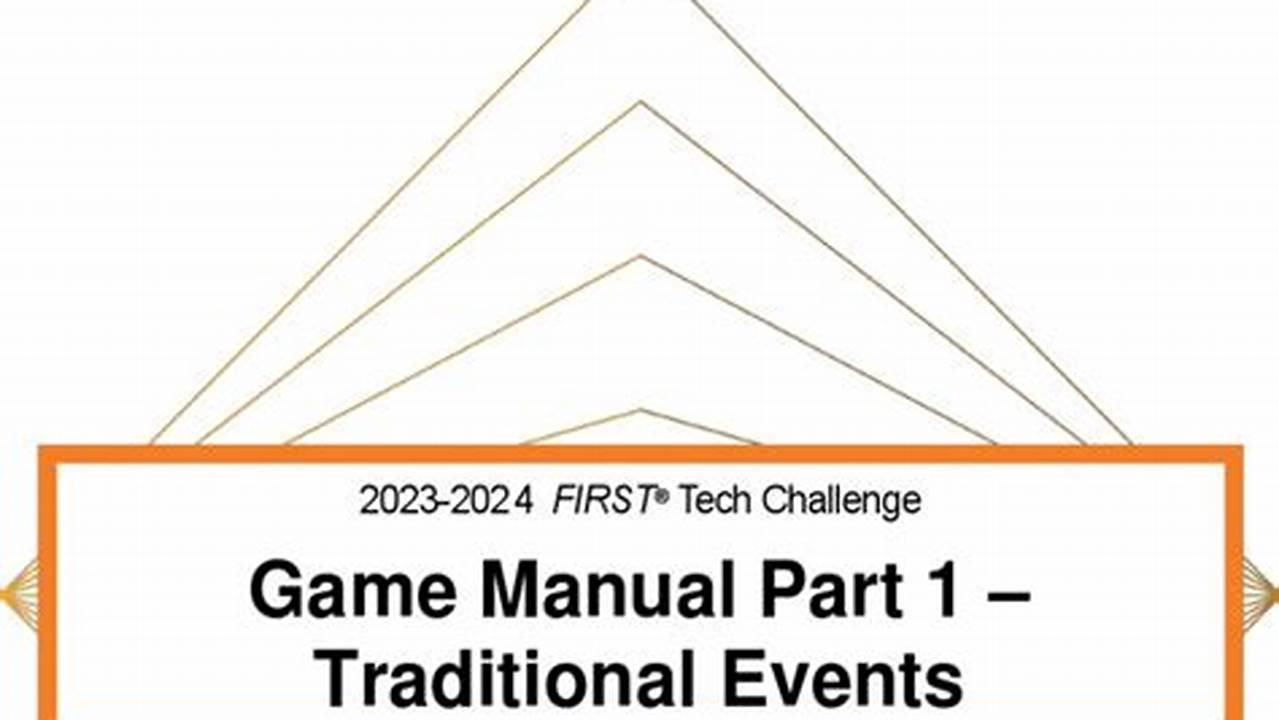Ftc 2025 Game Manual Part 1 Answers