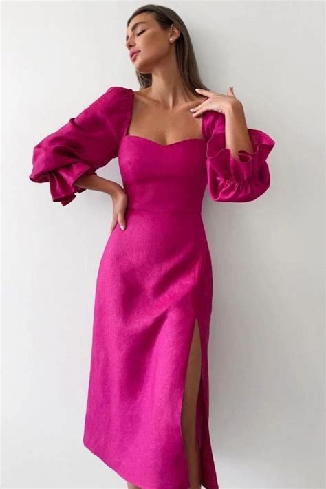 Fuchsia Dress For Women