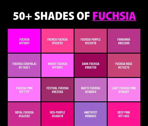 Fuchsia Pink Color Code