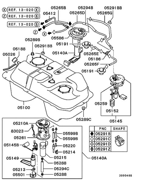 Fuel Injection System 2000 Mitsubishi Montero Sport Engine Diagram