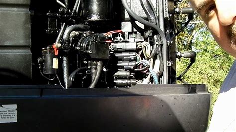 Fuel System Service Outboard Motor