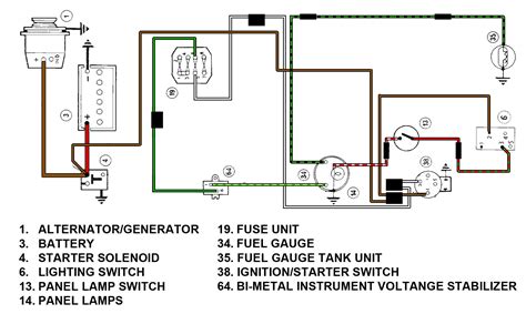 Fuel Tank Gauge Wiring Schematic Diagram