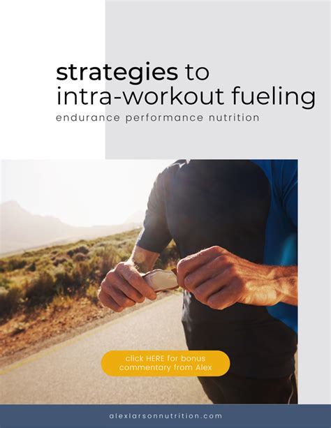 Fueling Strategies Based on Workout Intensity